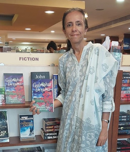 Dharshana Bajaj Author of Gulmohar Dreams